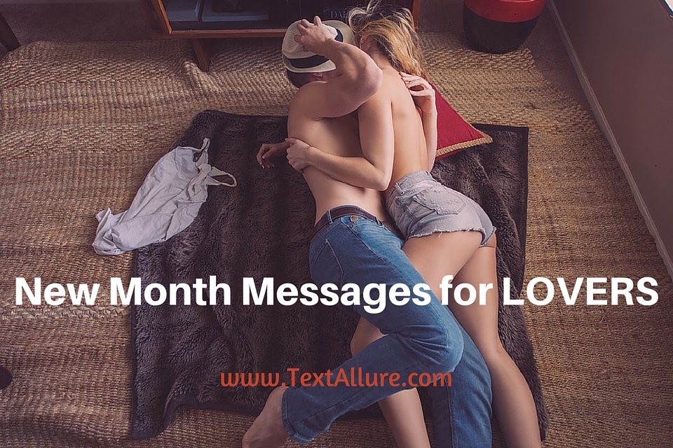 New month messages for lovers