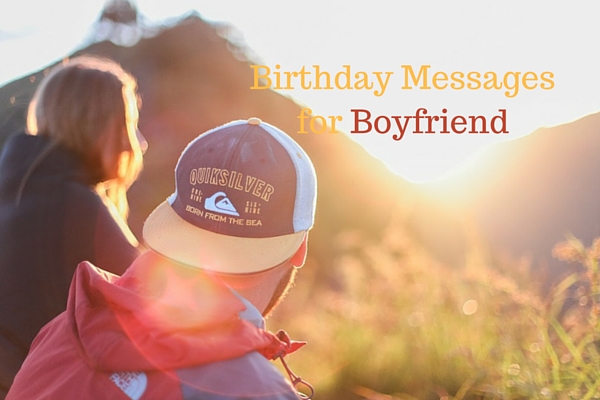 boyfriend's birthday